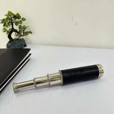 14" Brass Handheld Telescope - Pirate Navigation Functional Vintage Replica Brass Nautical Telescope - Spyglass for Kids & Collectible Decor