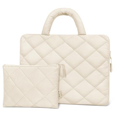 ALLIVE Puffy Laptop Sleeve - Shockproof Laptop Case with Handle  Fits MacBook Air 15 Inch, MacBook Pro 15 Inch, Chromebook Case