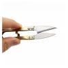 ZMQJEQANBG 2pcs Mini Steel Shear Fish Line Scissors 15g 10.5cm U-Shaped Fishing Line Fly Tying Tool Tackle Gear Scissors Sewing Scissors view 2