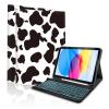 TopPerfekt for iPad 9th Generation Keyboard Case 10.2" 2021, Magnetically Absorbent, Auto Sleep/Wake, Pencil Holder for iPad 8th Gen 2020, 7th Gen 2019, Air 3rd, pro 10.5" (Black Cow) view 1