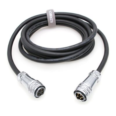 SZRMCC 5-Pin Male to Female Weatherproof Head Cable for Aputure LS 600d/ 600d Pro/LS 600x Pro Daylight LED Series (3M)