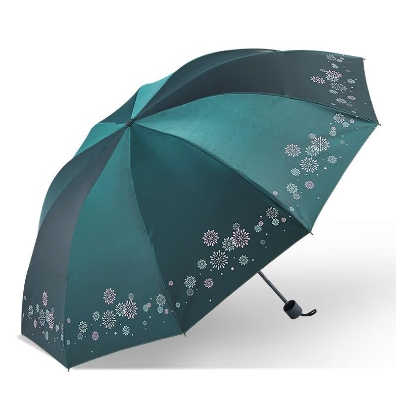 RENEESME Umbrellas for Rain Umbrella Ten-Bone Large Sunshade Rain Or Shine Umbrella Sun Umbrella Strong Umbrella for Wind and Rain(Color:B)
