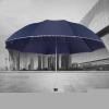 RENEESME Umbrellas for Rain Umbrella Double Men's Business Umbrella Sunny Umbrella Outdoor Parasol Strong Umbrella for Wind and Rain(Color:A) view 2
