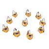 10 Pcs Nickel 6.35mm 1/4 Inch Mono TS Panel Chassis Mount Jack Audio Female Connector Solder view 3