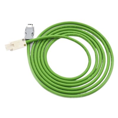 A6 Servo Motor Encoder Cable High Flexible Cable MFECA0050EAD 0100 Encoder Cable(Color:5M)