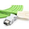 A6 Servo Motor Encoder Cable High Flexible Cable MFECA0050EAD 0100 Encoder Cable(Color:5M) view 4