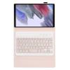 Aidashine Keyboard Case for Samsung Galaxy Tab A7 Lite 8.7" 2021 (SM-T220/T227U) with S Pen Holder, 3 Viewing Angles Folio Leather Cover + Wireless Keyboard Detachable,Pink view 3