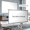 FAFACAI Projector Screen with Stand - Portable Wrinkle Free Outdoor Indoor Movie Screens 4:3/16:9 HD Manual Projections Movies Screen, for Home Theater Cinema Indoor Outdoor (84) (84inch 4:3) view 4