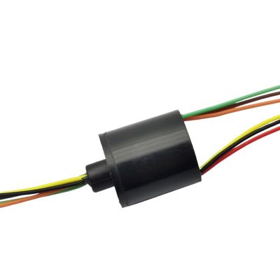 ESXSWYDR SR12.5 Comidox 12.5mm 300rpm Circuits 2A Electrical Slip Ring for Robotic(Size:SR12.5-6circuits)