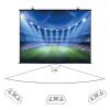 FAFACAI Projector Screen, Avoid Punch Home HD Projection Cloth, Pull-Down Projector Screen -4:3/16:9Aspect Ratio  Home Cinema/Theatre - for Wall Or Ceiling Mounting (60 inch 4: 3) (72 inch 16: 9) view 4
