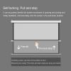 Auto-Locking Retractable Portable Projection Screen, 4:3/16:9 HD Foldable Manual Projection Screen, Wall/Ceiling Installation Projection Screens for Home Theater Conferences (84) ( 72inch 16:9) view 3