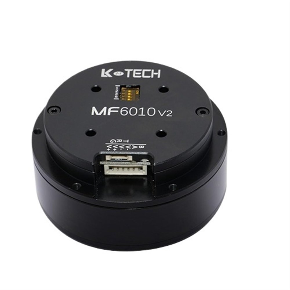 ESXSWYDR MF6010v3-BLDC,Micro/servo Motor,FOC, Inspection Robot, Balanced Vehicle, Turntable, Wheeled Pipe Robot,Clamping jaw(Size:25T-CAN-18bit)