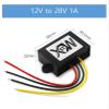 12v to 28v DC to DC Converter Step Up Boost Power Converter 28VDC Stabilizer 1A 5A 10A 20A 40A Output DC Power Supply(1A ABS Plastic) view 2
