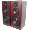 80W 8 Inch High Medium and Low Three-Way Frequency Bookshelf HiFi Speaker Wooden Passive Floor Front Speaker view 1