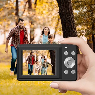 1080P High-Definition Digital Camera 44 Million Photos 16x Digital Zoom Camera Anti-Shake Proof Home Camera (Black) KEMTAT (Color : Mint Green) (Black)