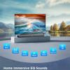 100W TV Speaker 2.0 Channel Home Theater Sound System Sound Bar Built-in Subwoofer with Remote Contro view 2