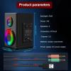Zhong Support Gaming 2.0 Speakers Aux 3.5mm Stereo Surround Music for Computer PC Loudspeakers view 4
