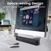 TV Speaker 20W Stereo 5.0 PC Theater Audio Music Sound Bar with Remote Control Aux 3.55mm view 3