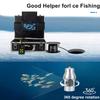 Underwater Fishing Camera, 9 Inch 360 Fish Finder with Video Recording Function, 1000TVL, 50M Cable, Portable Underwater Detector for Ce Fishing, Lake, Sea, Open Water, Boat view 2