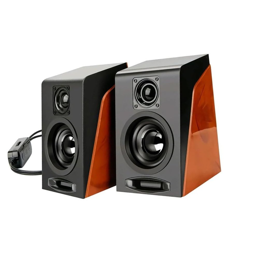 Zhong Heavy Bass Computer Speaker Sound Subwoofer with Non-Slide Mat USB Active Audio Color Matching