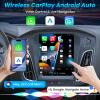 [8Core 4+32] Car Radio Stereo for Ford Focus 2012-2018: 10.4 Inch Touch Screen Head Unit Replacement 5GWIFI Wireless Carplay Android Auto Bluetooth5.0 GPS FM Backup Camera SWC Mic view 3