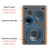 80W Bookshelf Speaker 2.0 HiFi Speaker Sound System Wood Music Speakers for TV Computer Column Soundbar 4.5Inch USB view 3