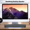 3.5mm Audio + USB Wired Computer Speaker Stereo Subwoofer Powerful Music Player Bass Surround Sound Box for PC Laptop view 2