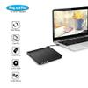 DVD Player USB 3.0 DVD-RW External Optical Drive Slim CD ROM Disk Reader DVD RW Burner CD Writer for Desktop PC Laptop Tablet DVD Player Mini dv Player (Color : Black) view 2