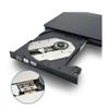 DVD Player USB 3.0 DVD-RW External Optical Drive Slim CD ROM Disk Reader DVD RW Burner CD Writer for Desktop PC Laptop Tablet DVD Player Mini dv Player (Color : Black) view 4
