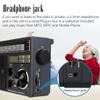 Portable Radio with Digital MP3 Player Support USB Loud Volume Big Speaker Home Elder view 3