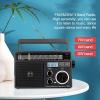 AM FM SW Portable Analog Radio with Digital MP3 Player Loud Volume Big Speaker Ideal for Home view 2