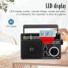 AM FM SW Portable Analog Radio with Digital MP3 Player Loud Volume Big Speaker Ideal for Home view 3