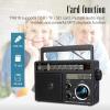 AM FM SW Portable Analog Radio with Digital MP3 Player Loud Volume Big Speaker Ideal for Home view 4