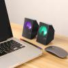 Zhong Computer Speaker Surround Sound System Speakers Gaming Deep Bass USB Wired Speaker for Laptop PC Theater TV view 3