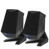 1 Pair Wired Computer Speakers USB AUX Bass Reinforcement PC Speaker for Laptop Desktop 6W 64mm Horn Audio Loudspeaker view 1