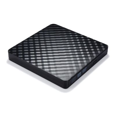 DVD Player External DVD Drive USB 3.0 Portable CD DVD /-RW Optical Drive Burner Writer Laptop Desktop(Black) Mini dv Player