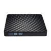 DVD Player External DVD Drive USB 3.0 Portable CD DVD /-RW Optical Drive Burner Writer Laptop Desktop(Black) Mini dv Player view 2