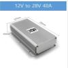 12v to 28v DC to DC Converter Step Up Boost Power Converter 28VDC Stabilizer 1A 5A 10A 20A 40A Output DC Power Supply(40A Aluminum) view 2