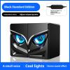 Computer Speakers,USB Powered Gaming Speakers with LED Light,Small Volume Large Sound Effect,Cool Lights,2 Speaker Units,Mini Multimedia Speaker for PC Desktop Lapto Tablet Phone view 3