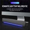 Computer Speakers, USB Powered PC Speakers for Desktop Computer Laptop, with LED Lights (Color : Black) (White) view 4