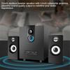 2.1 Active Wooden Multimedia Speakers Subwoofer Computer Speakers for Desktop PC Accessories Home Office view 2