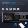 100W 20-inch for TV Speaker Wall Mountable 3D Stereo Sound for Home Theater and Gaming Multiple view 3