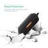 YQGFashbf Compatible with Nothing Ear (a) Case Cover with Keychain Hook Lanyard, Soft Silicone Shockproof Protective Case for Nothing Ear a Earbuds (Black) view 2