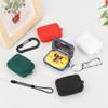 YQGFashbf Compatible with Nothing Ear (a) Case Cover with Keychain Hook Lanyard, Soft Silicone Shockproof Protective Case for Nothing Ear a Earbuds (Black) view 3