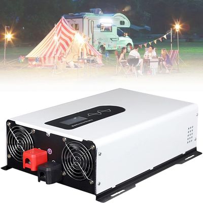 Pure Sine Wave Car Power Inverter DC60/72/96V to AC 110v/220v Power Converter,4500/5200/6600/10000W with Ac Outlets and LCD Display for Home RV Cars Trucks Outdoor,5200w-60v
