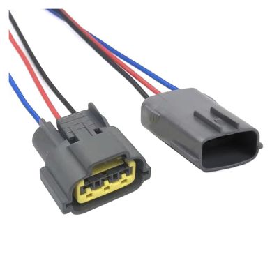 ARETV 1/5/10/20 Sets of 3-pin Internal Thread TPS Waterproof connectors Compatible with 4G63t Engine Wiring Harness connectors(Color:3p Male Female,Size:20 Sets)
