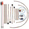 Minidodca I2C Qwiic Cable Kit Stemma QT Wire for SparkFun Development Boards Sensor Board Breakout Breadboard 4 Pin Sh1.0 Connector+2Pcs Alligator Clip Test Leads view 1