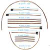 Minidodca I2C Qwiic Cable Kit Stemma QT Wire for SparkFun Development Boards Sensor Board Breakout Breadboard 4 Pin Sh1.0 Connector+2Pcs Alligator Clip Test Leads view 3