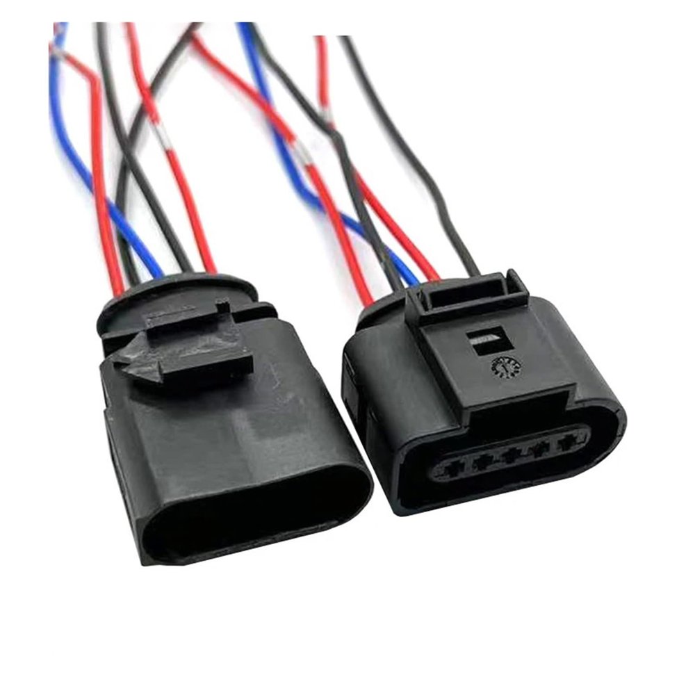 ARETV 5-pin 1.5mm Series 1J0973705 Compatible with MAF Automotive Waterproof Wire Harness 1J0 973 705 42123000 6N0973805(Color:5p Male Female,Size:20 Sets)