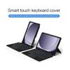 QYiiD Keyboard Case for Galaxy Tab A9+ Plus 11 Inch 2023 Model (SM-X210/X216/X218), 360 Degree Rotating, Silicone+ABS Case, Magnetic Detachable Kickstand Case with Bluetooth Backlit Trackpad Keyboard view 3
